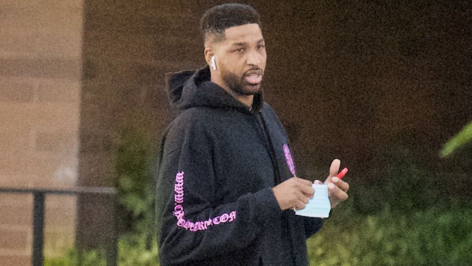 Tristan Thompson Spotted Out With Mystery Woman on His Lap at Bar After Paternity Scandal