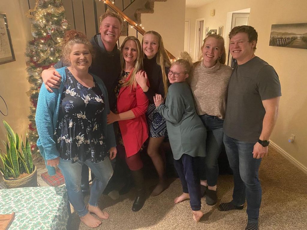 sister wives christine brown new years eve with kids