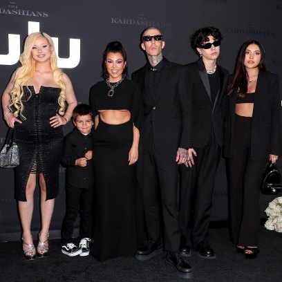 Fans Accuse Travis Barker of Omitting Kourtney Kardashian's Son Mason From 'Family' Tribute