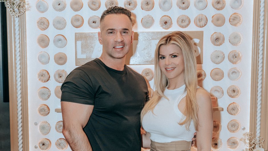 Jersey Shore’s Mike Sorrentino Celebrates Wife Lauren’s Skincare Brand Launch With Cast Mates! Photos
