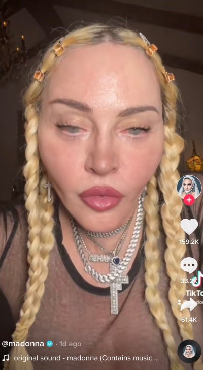 Too Much? Fans Call Madonna's Face 'Unsettling' in a New TikTok Video: Take a Look