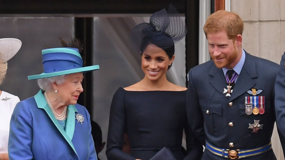 Meghan Markle and Prince Harry Visit Queen Elizabeth for First Visit Since Moving