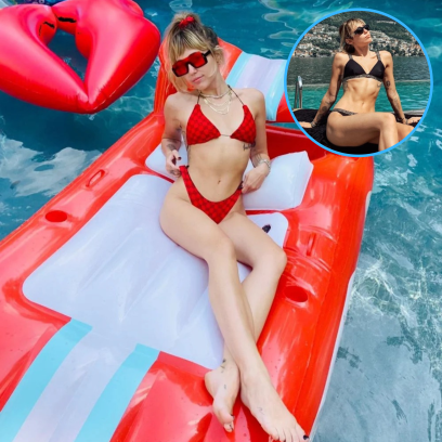 Miley Cyrus in a Bikini Photos of the Singer in Sexy Swimsuits