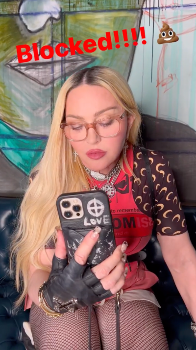 Madonna Left in Shock After Being Banned From Instagram Live: ‘I’m Speechless’