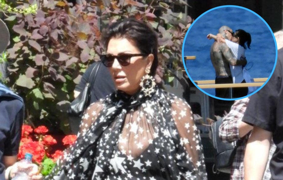 Kardashian-Jenners Take Italy! See Photos of the Family Arrive for Kourtney and Travis' Wedding 