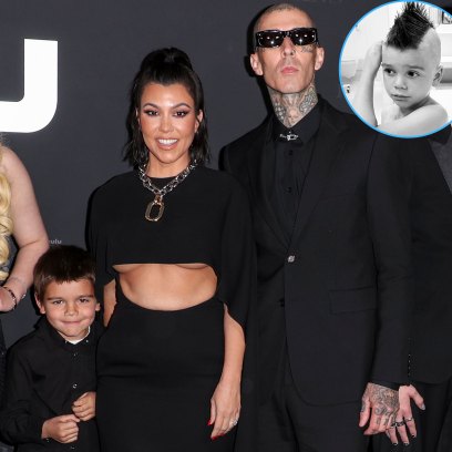 Twins! Kourtney Kardashian's Son Reign Disick Dons New Mohawk Like Stepdad Travis Barker
