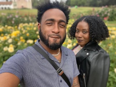Woody and Amani Wlecome First Child
