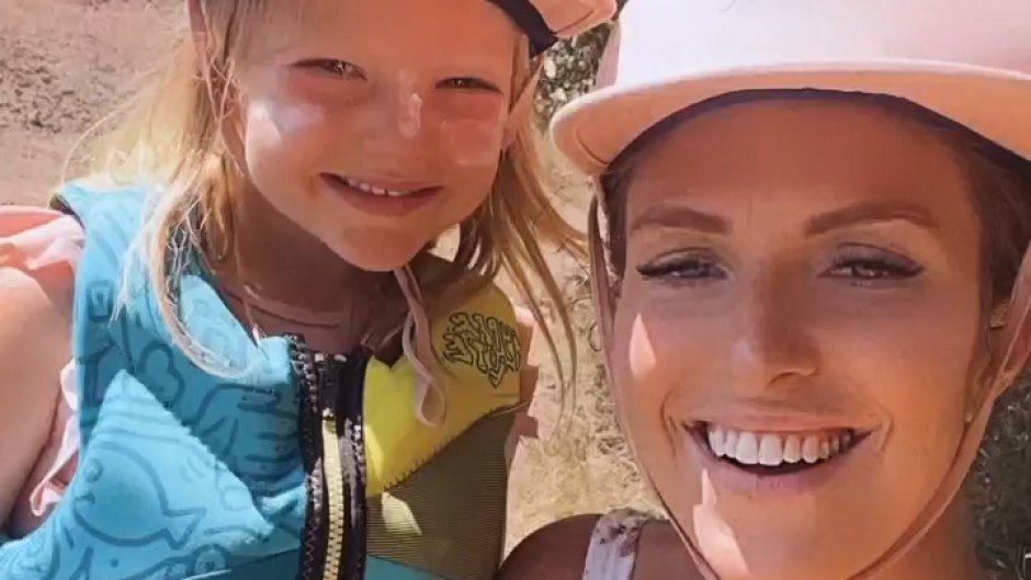 Audrey Roloff Takes Daughter Ember Paddleboarding