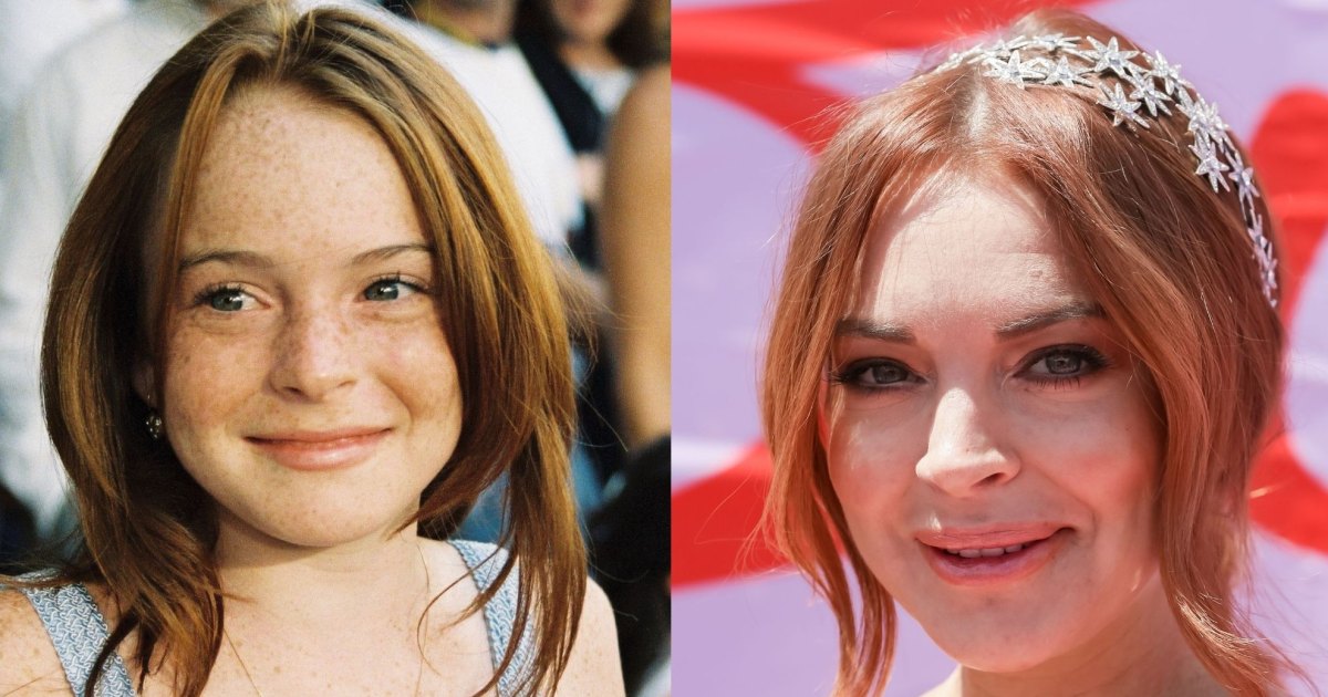 Big Boob Lindsay Lohan - Lindsay Lohan's Transformation Over the Years: See Photos