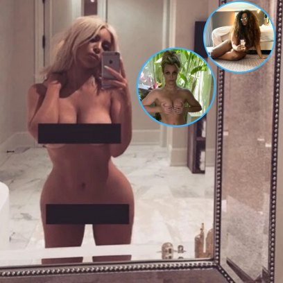 Stripping Down! Celebrities Who Have Posted Nude Photos: Kim Kardashian, Britney Spears and More