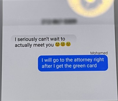 '90 Day Fiancé' Mohamed, Yve cheating: read text messages