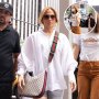 Jennifer Lopez, Emme, Violet Affleck Hang Out in NYC: Pics