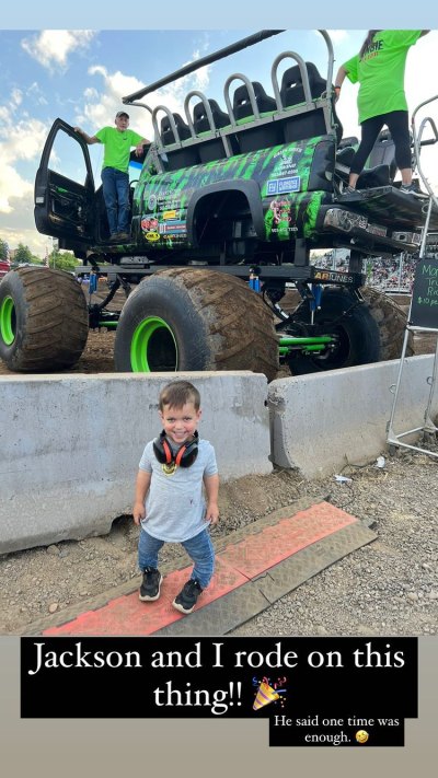 Tori Roloff and Jackson Enjoy Monster Truck Ride at County Fair: See Photos
