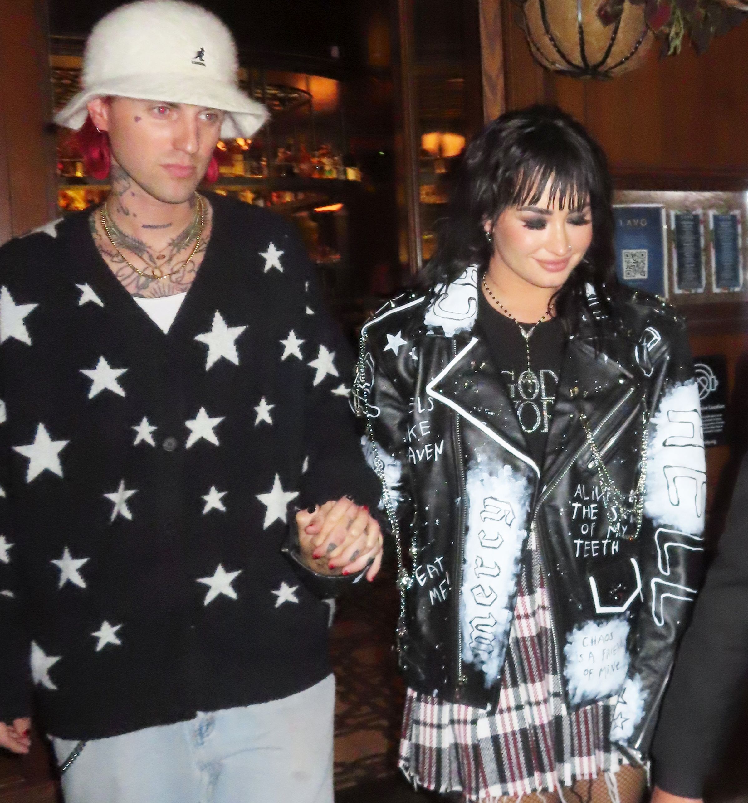 Is Demi Lovato Dating Jute$? Clues the Singer Is Seeing the Musician in Flirty Messages and Photos