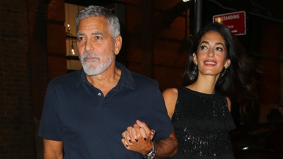 George and Amal Clooney Spotted on Rare Date Night in New York City: See Photos!