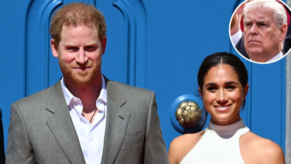Prince Harry, Meghan Markle Demoted on Royal Website Along With Prince Andrew