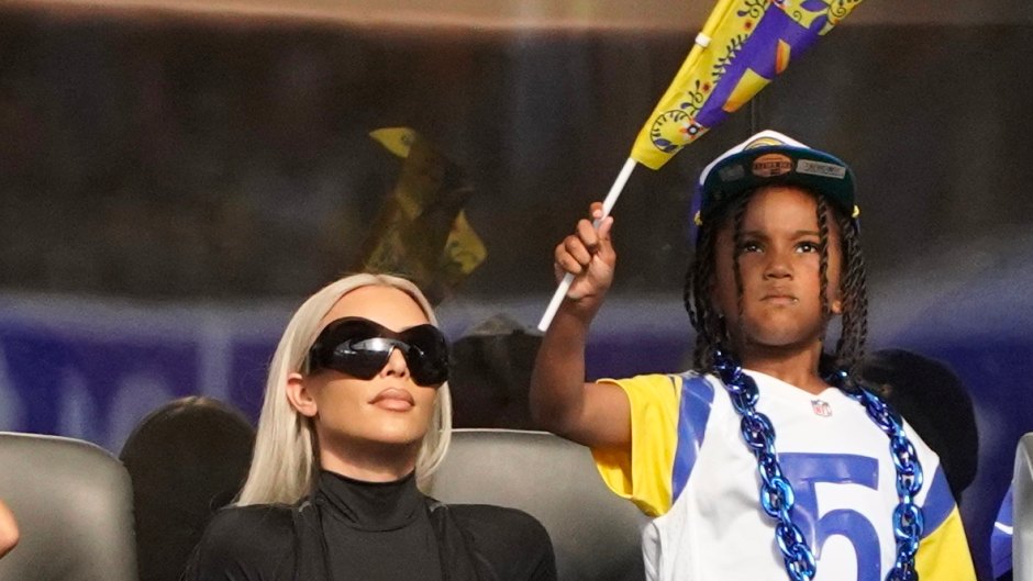 Kim Kardashian Gets Booed While Taking Son Saint to Football Game Amid Kanye West Drama