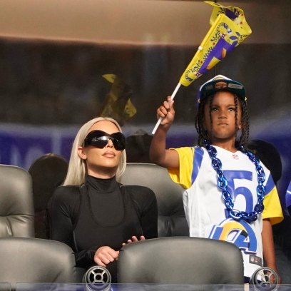 Kim Kardashian Gets Booed While Taking Son Saint to Football Game Amid Kanye West Drama