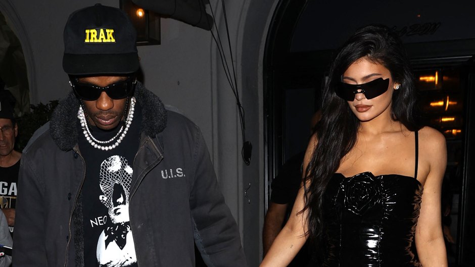 Stepping Out! Kylie Jenner and Travis Scott Have Rare Date Night at Craig’s in West Hollywood