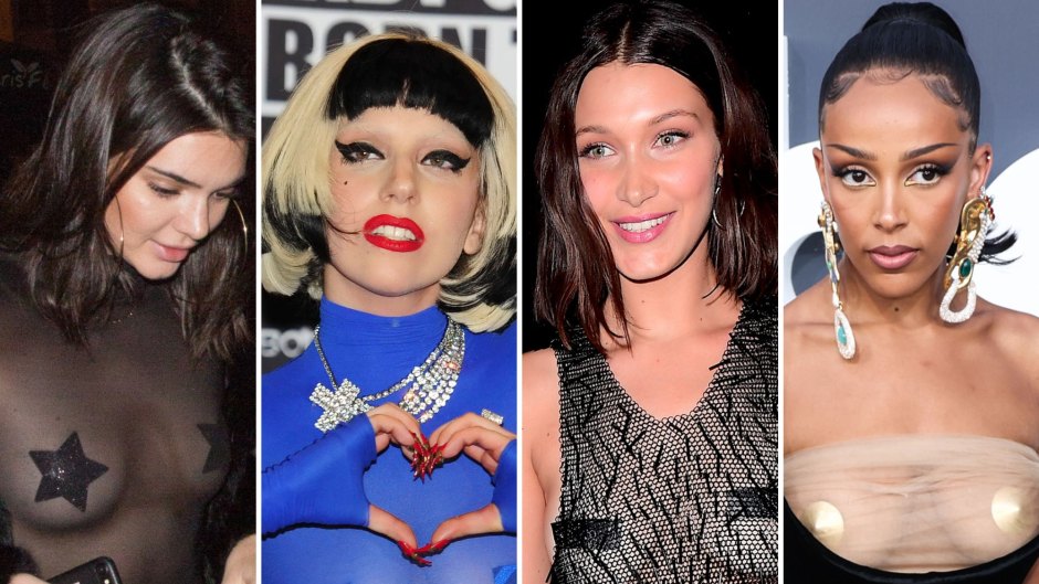 Many Stars Love to Wear Pasties With Their Outfits! See Photos of Their Hottest Nipple Covers