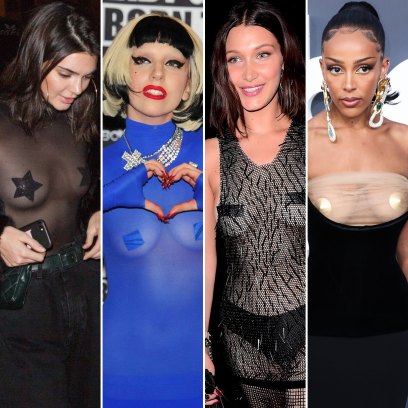 Many Stars Love to Wear Pasties With Their Outfits! See Photos of Their Hottest Nipple Covers