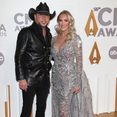 Jason and Brittany Aldean at CMAs