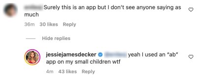 Jessie James Decker Claps Back at Trolls Over Her Kids’ Abs