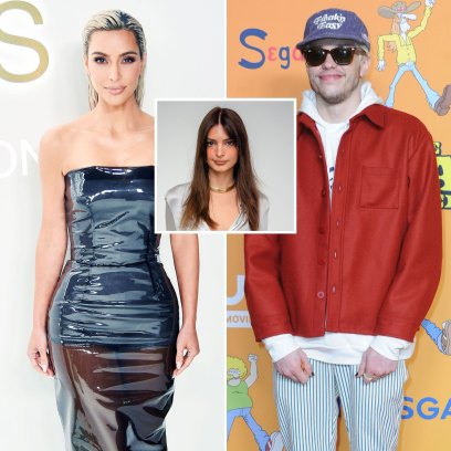 Fans Think Kim Kardashian Tried to Make Pete Davidson Jealous Amid Emily Ratajkowski Relationship