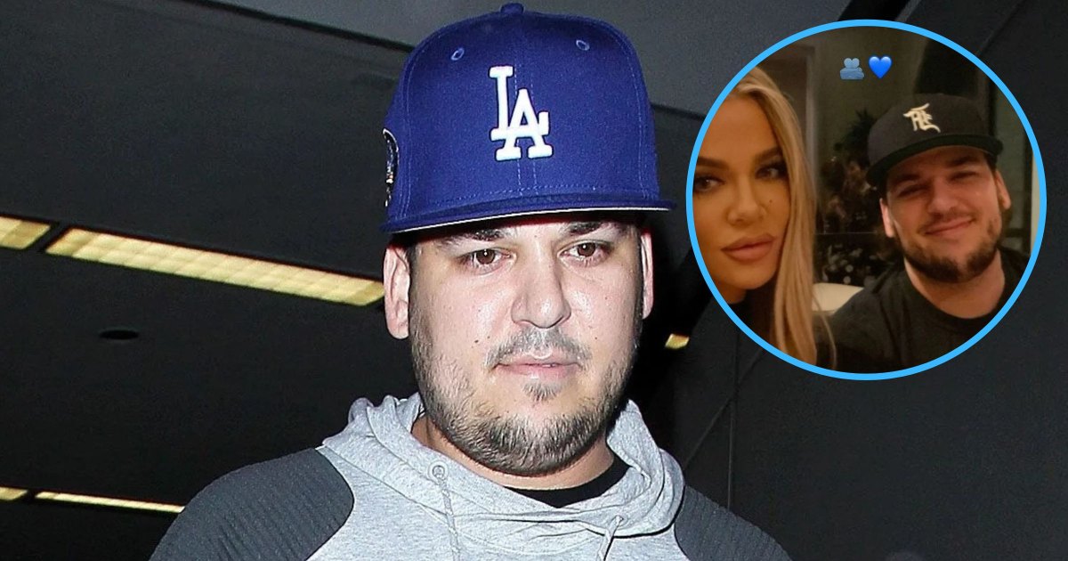 Kim Kardashian Posts Rare Photo of Rob Kardashian on Kris' Birthday