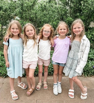 Outdaughtered Busby Quints Golden Birthday Photos