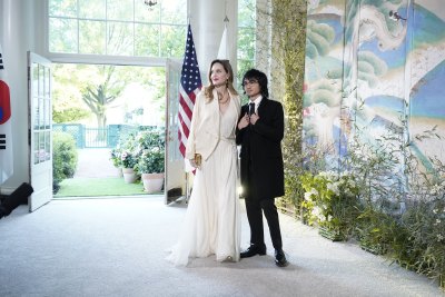 Angelina Jolie, Son Maddox Visit the White House: Photos