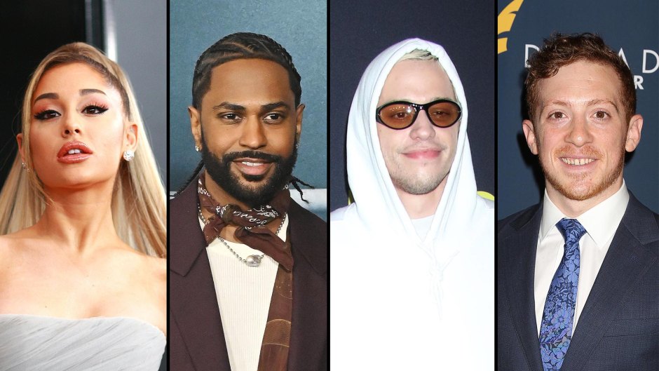 Ariana Grande Drama Dating and Relationship Scandals Ariana Grande, Big Sean, Pete Davidson and Ethan Slater.