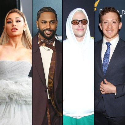 Ariana Grande Drama Dating and Relationship Scandals Ariana Grande, Big Sean, Pete Davidson and Ethan Slater.