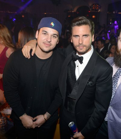 Rob Kardashian Makes NSFW Comment About Scott Disick’s Love Life During Rare Appearance