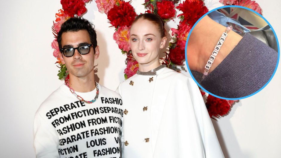 Sophie Turner Wears 'Fearless' Friendship Bracelet in First Post Sice Confirming Joe Jonas Split
