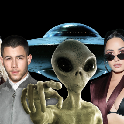 Miley Cyrus, nick Jonas, alien, demi Lovato, post malone