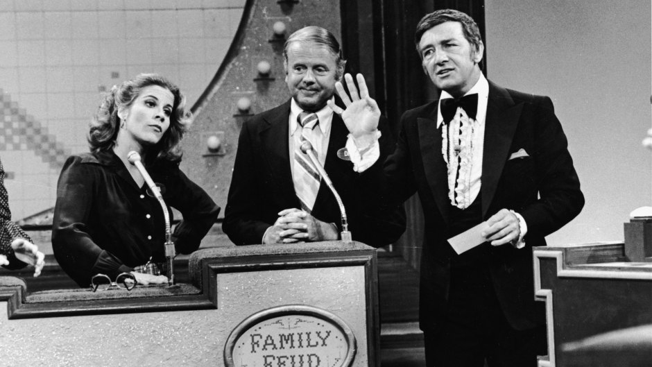 Family Feud host Richard Dawson on set of the game show in 1978.
