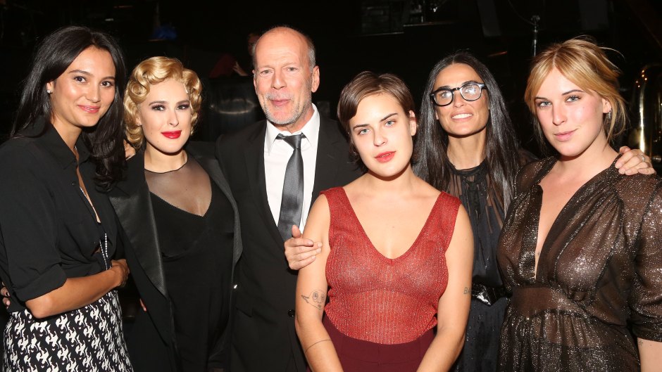 Bruce Willis + family