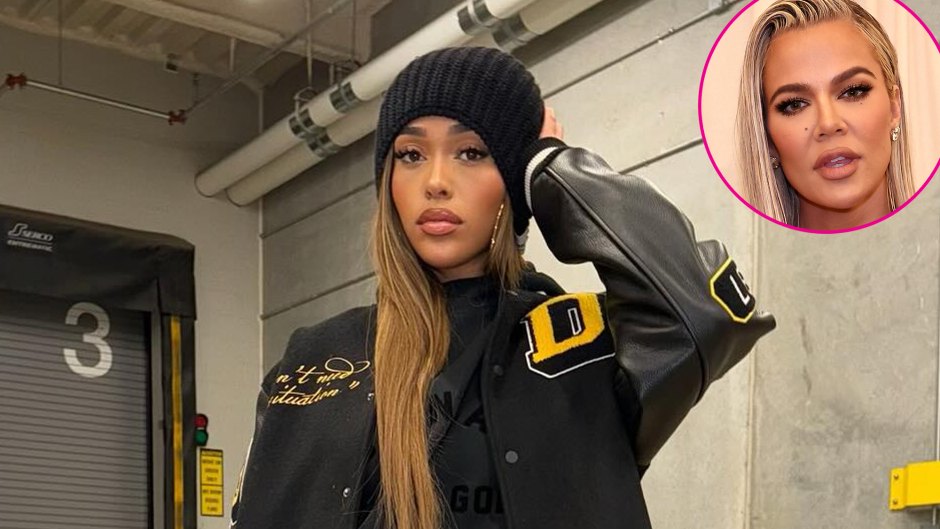 Jordyn Woods Claps Back After She s Accused of Shading Khloe Kardashian With Quote on Jacket