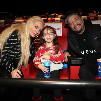 Coco Austin and daughter Chanel with Ice-T
