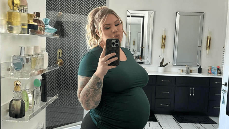 kailyn lowrys baby bump with twins photos