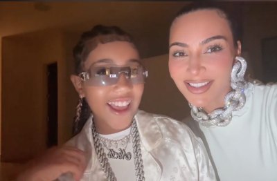 Kim Kardashian and North Rap to Kanye West Song on Thanksgiving