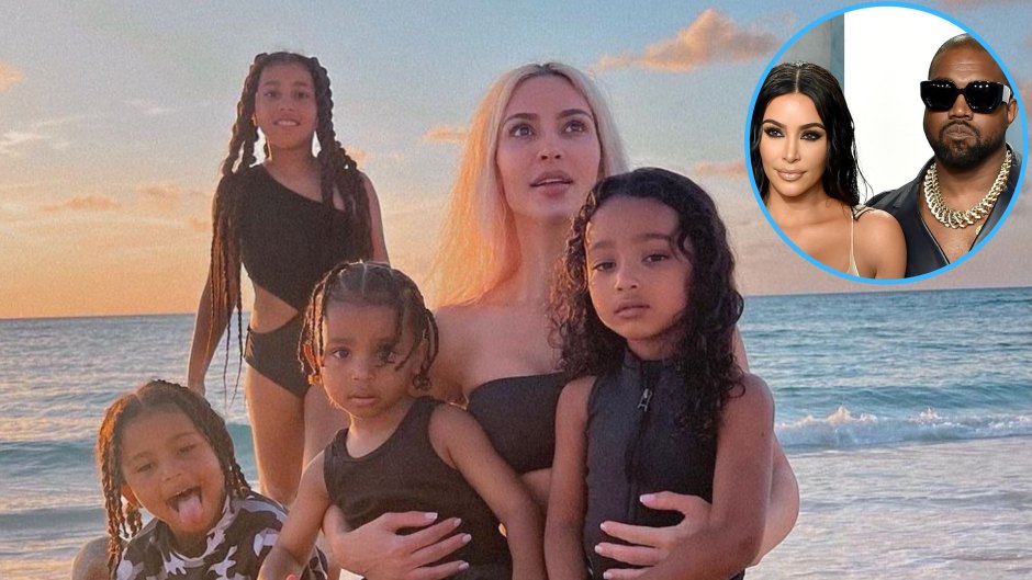 Kim Kardashian Is 'Vulnerable' to Her Kids' Divorce Questions