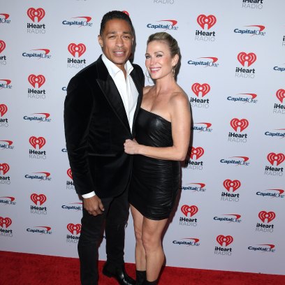 Amy Robach and T.J. Holmes Defend PDA on Jingle Ball Red Carpet: ‘Don’t Know How Else to Act’