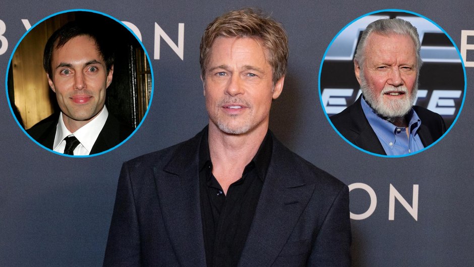 Brad Pitt Has Awkward Run in With Ex Wife Angelina Jolie s Brother Dad 521GettyImages-1456435294
