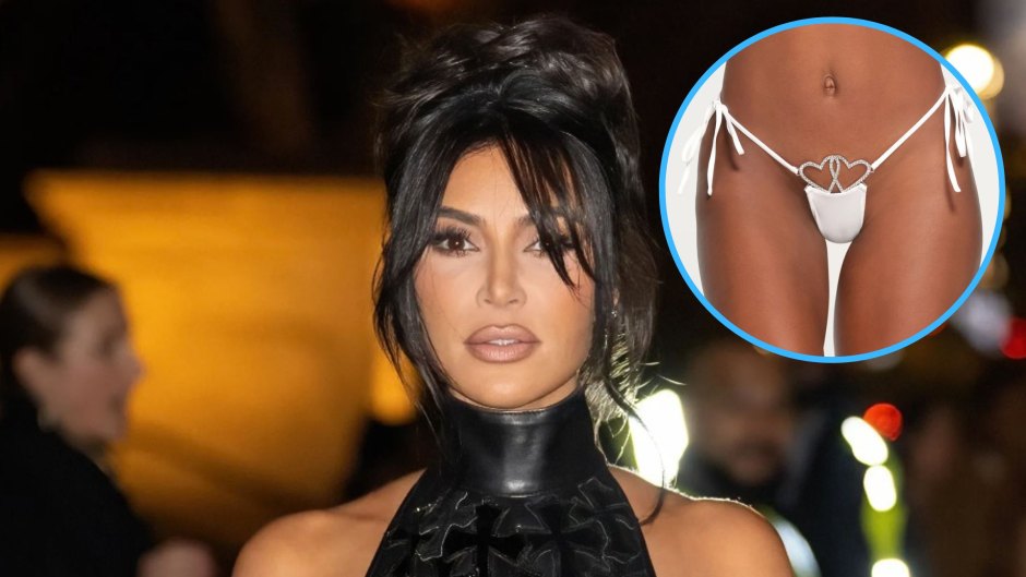 Kim Kardashian Dissed Over SKIMS Valentine's Micro-Thong