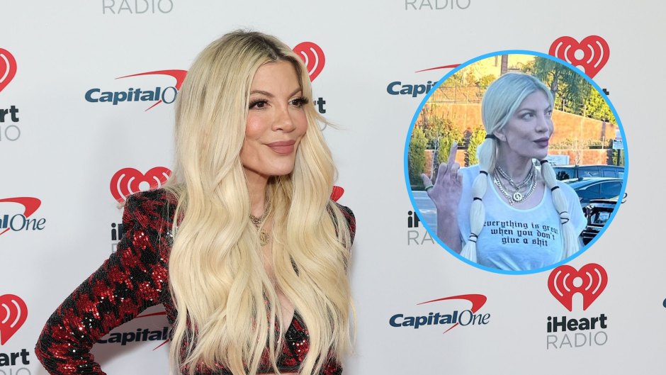 Tori Spelling Gives Middle Finger in 1st Post of 2024 Amid Dean McDermott Drama: ‘Don’t Give a S—t’
