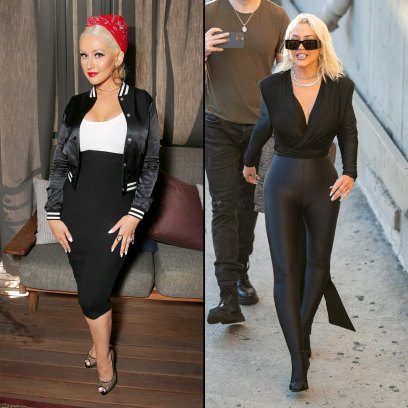 Christina Aguilera s Weight in Before and After Photos 519 523