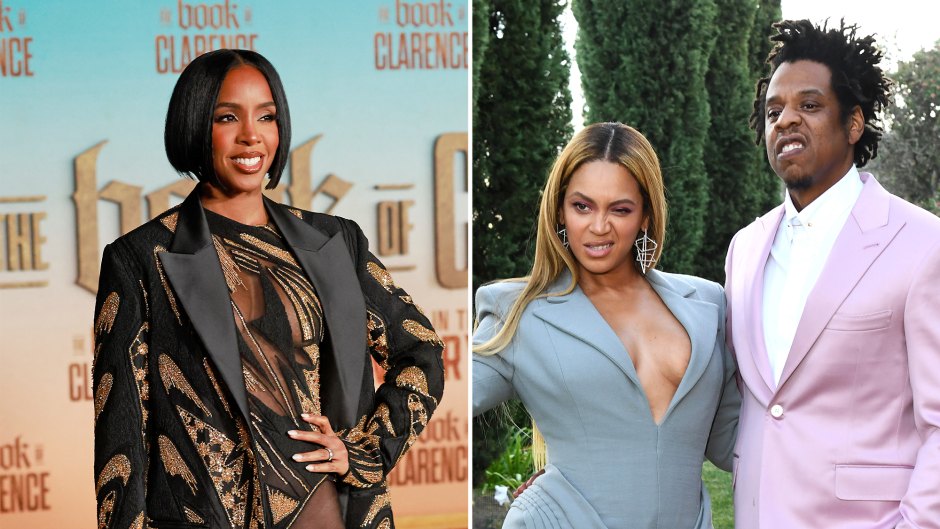 Kelly Rowland Just Upstaged Beyoncé At Her Own Premiere In This Sparkly  Cone Bra - SHEfinds