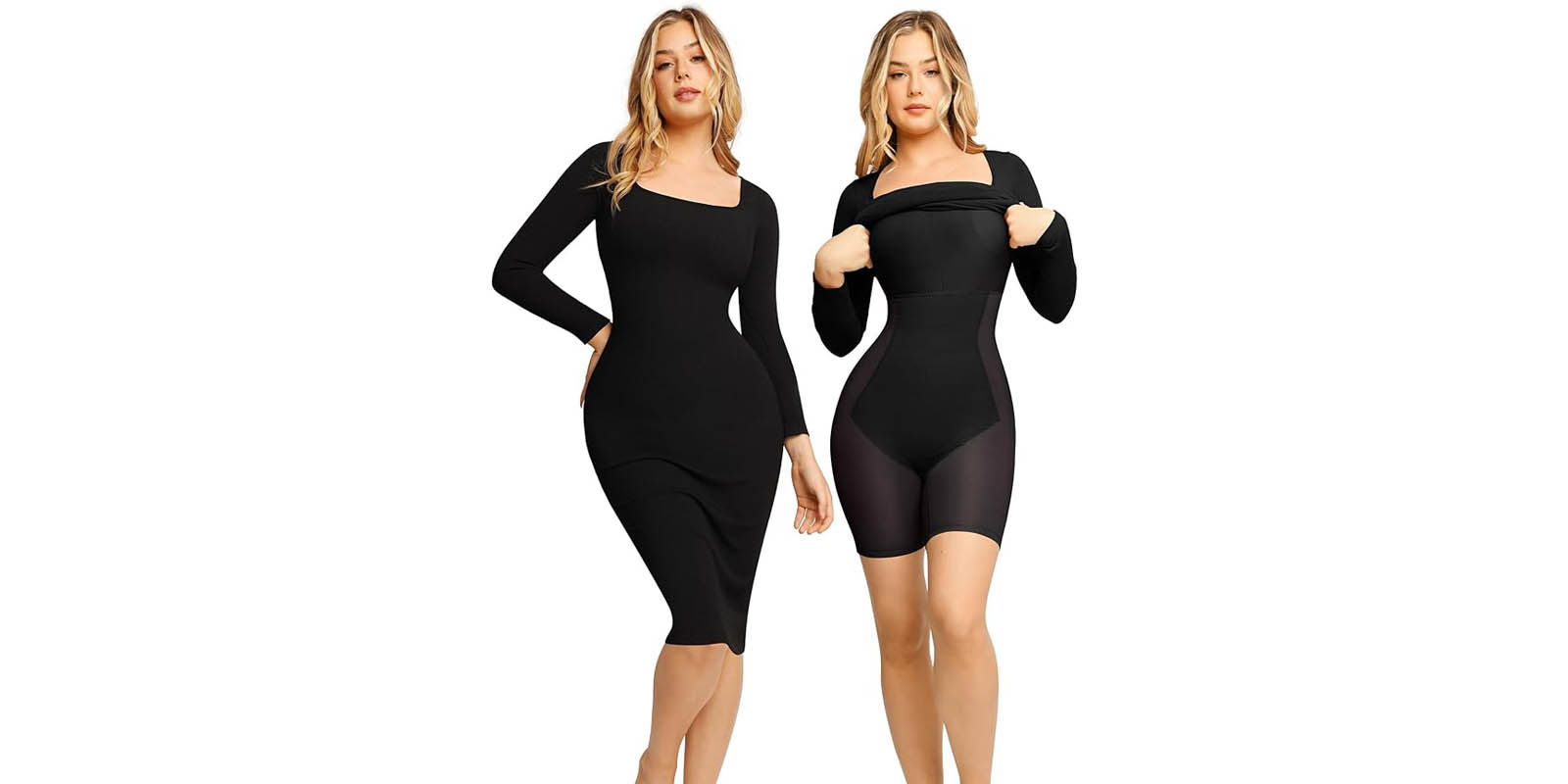 This Flattering Dress with Built-In Shapewear Is on Sale Right Now